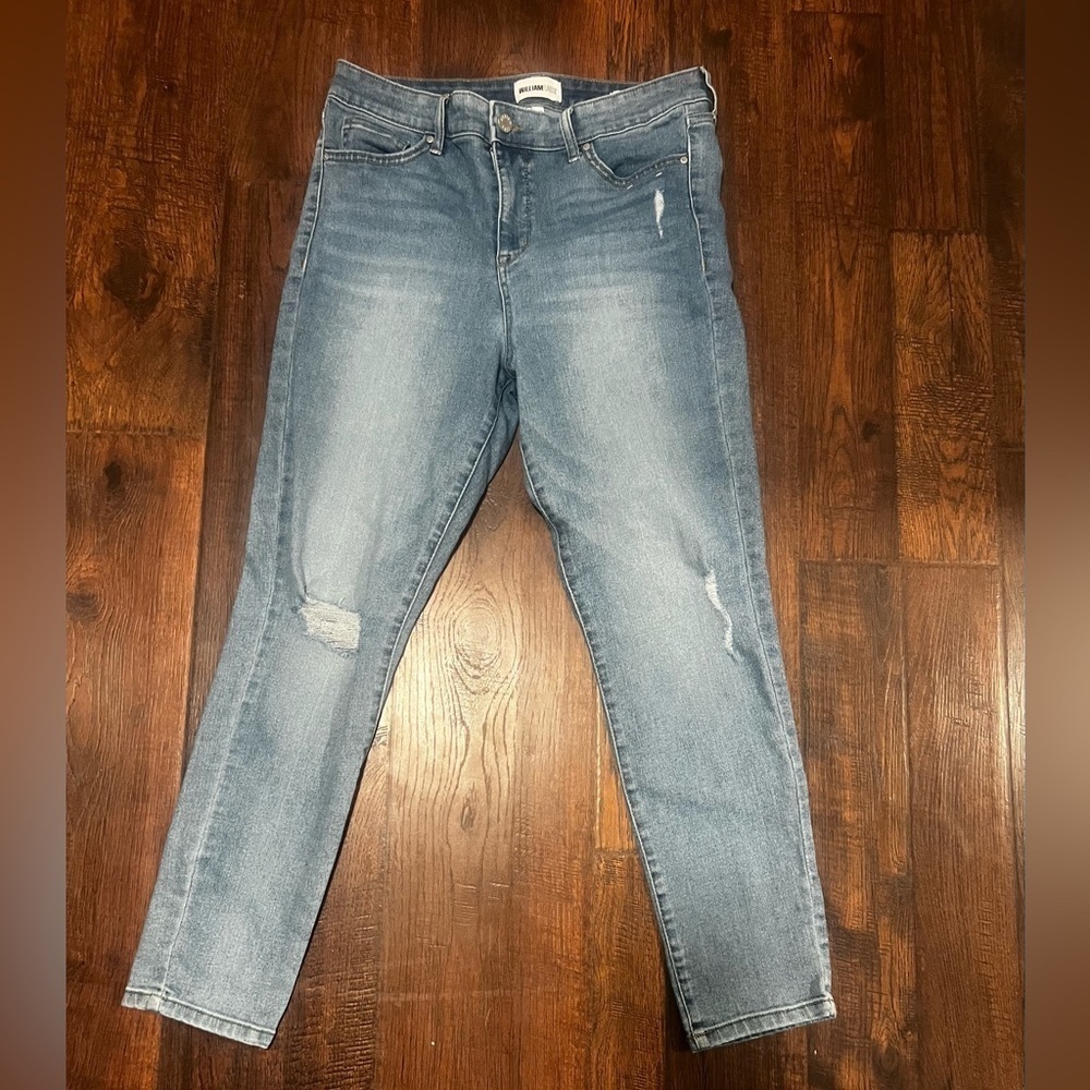 William Rast Light Blue Ankle Jeans